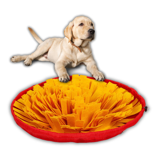 Mata węchowa dla psa, zabawka slowfood edukacyjna na smaczki - frytki